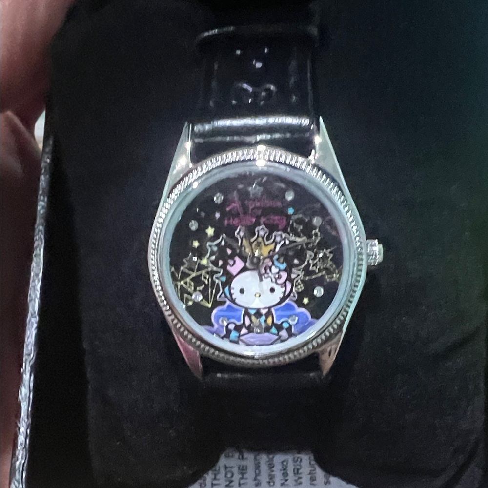 tokidoki Black and Silver Watch